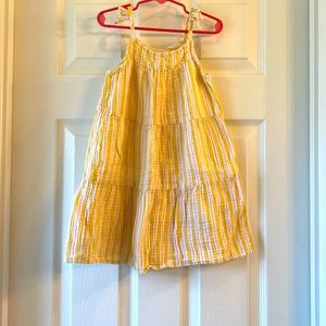 Cat & Jack Girls Tie Spaghetti Strap Dress - XS(4/5)